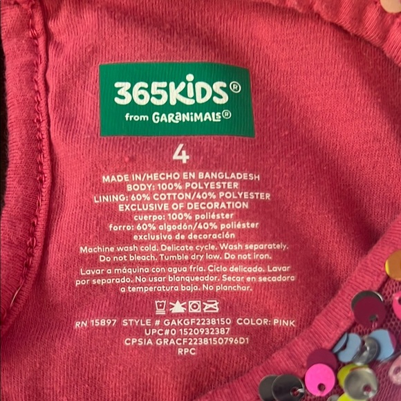 ✨Garanimals 365 Rainbow Sequin Top & Skirt Set – Size 4T✨ - Picture 3 of 8